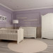 Chambre à coucher pour une jeune famille dans 3d max vray image