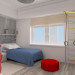 imagen de Habitacion para chico de cinco años en 3d max vray