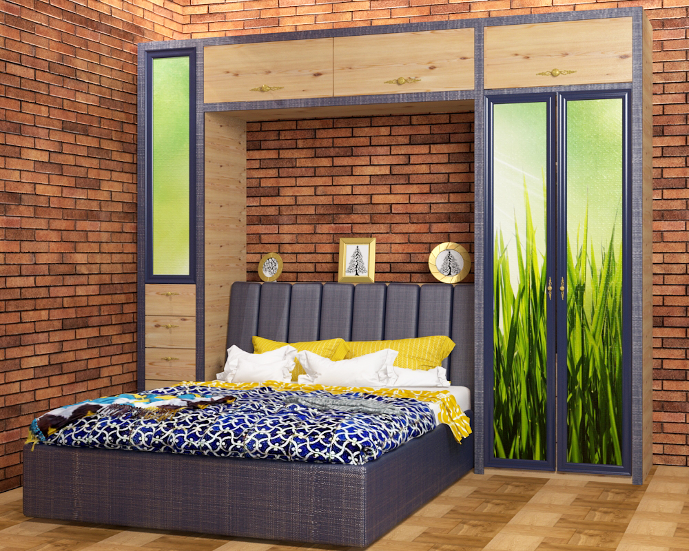 Cama guarda-roupa_2 em 3d max vray 3.0 imagem