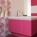 Vasca da bagno viola in 3d max corona render immagine