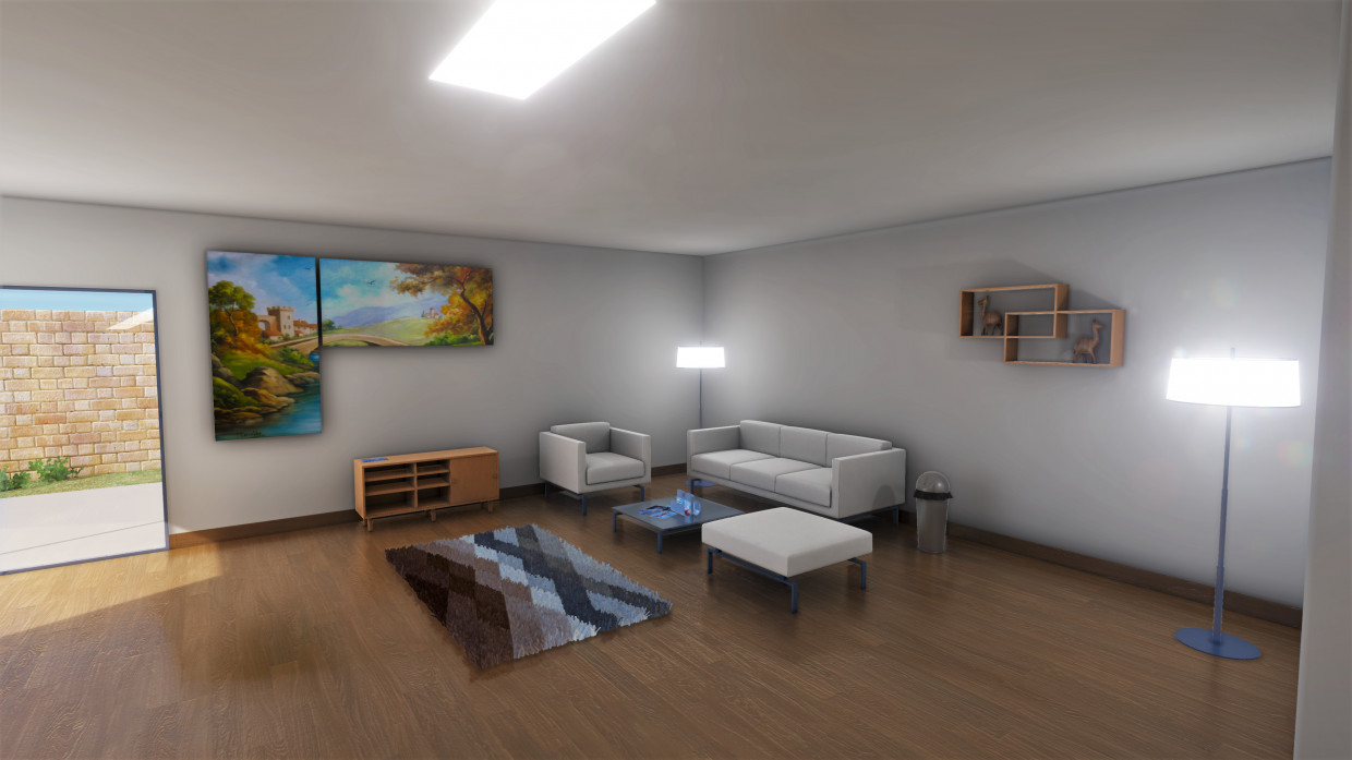 Test intérieur dans 3d max Other image