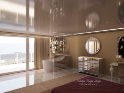 Bedroom with sea view