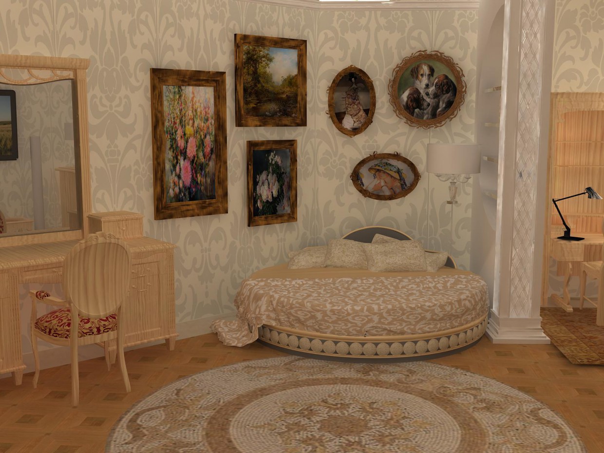 chambre d’enfant dans 3d max vray image