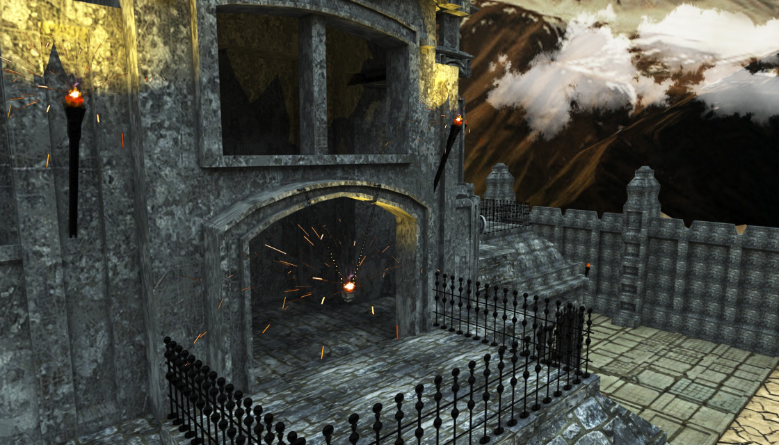 imagen de Castillo antiguo en 3d max vray 3.0