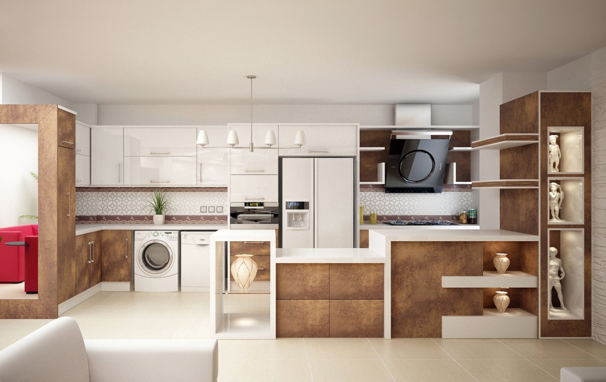 imagen de Cocina en 3d max vray