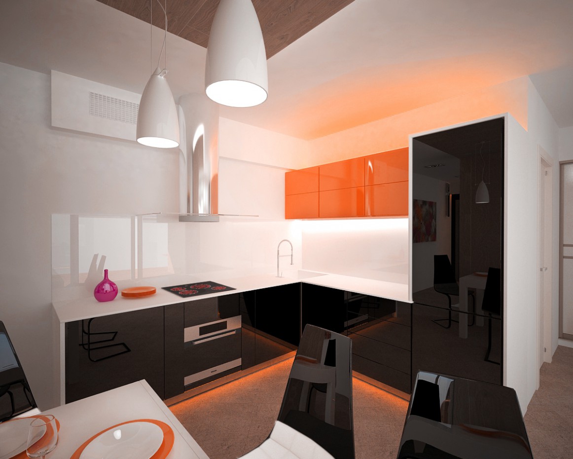 l’intérieur de la maison de campagne dans 3d max vray image