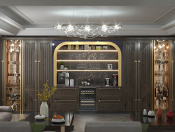 Living room bar design