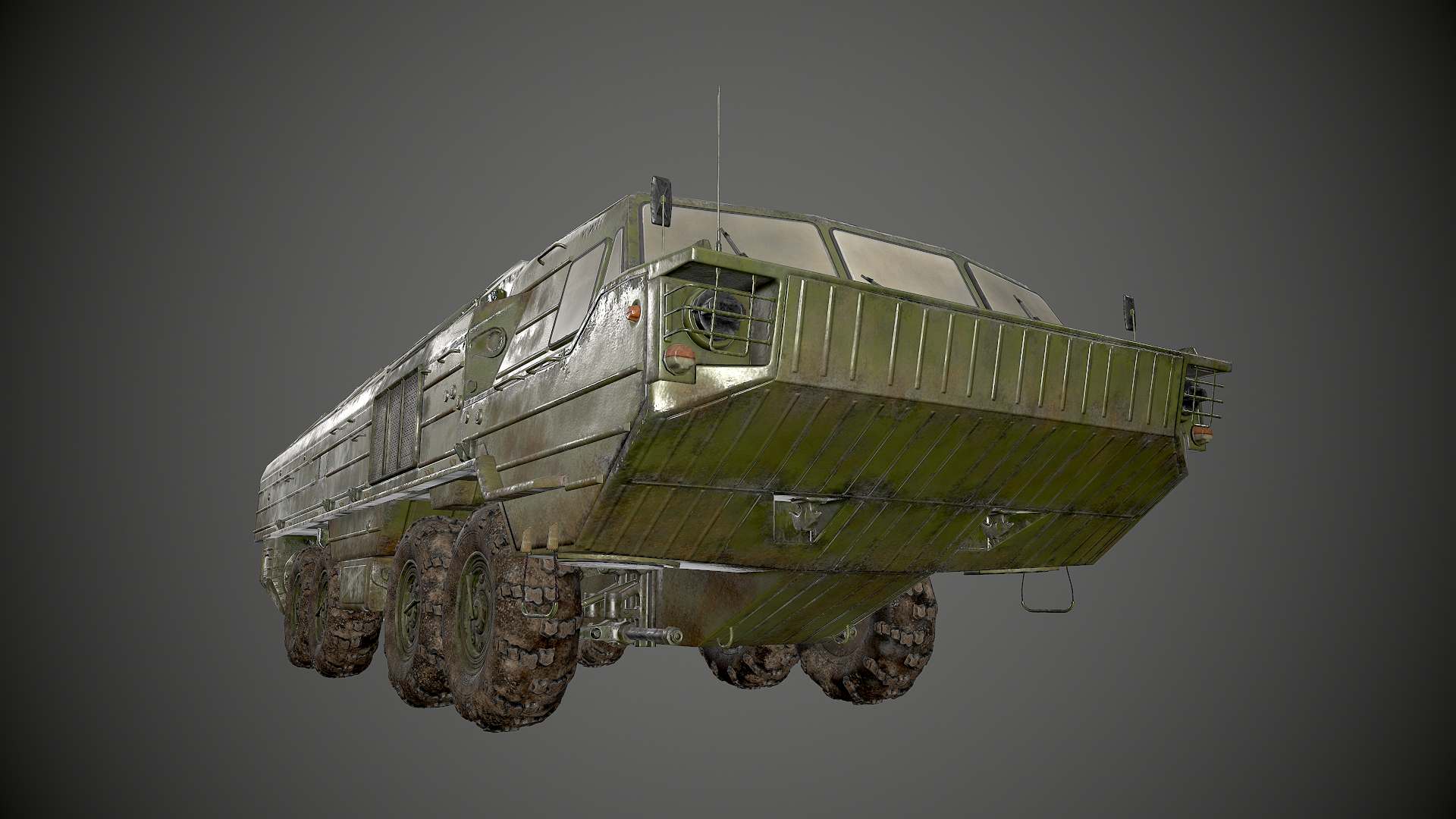 Tactical missile system Oka in 3d max Other image