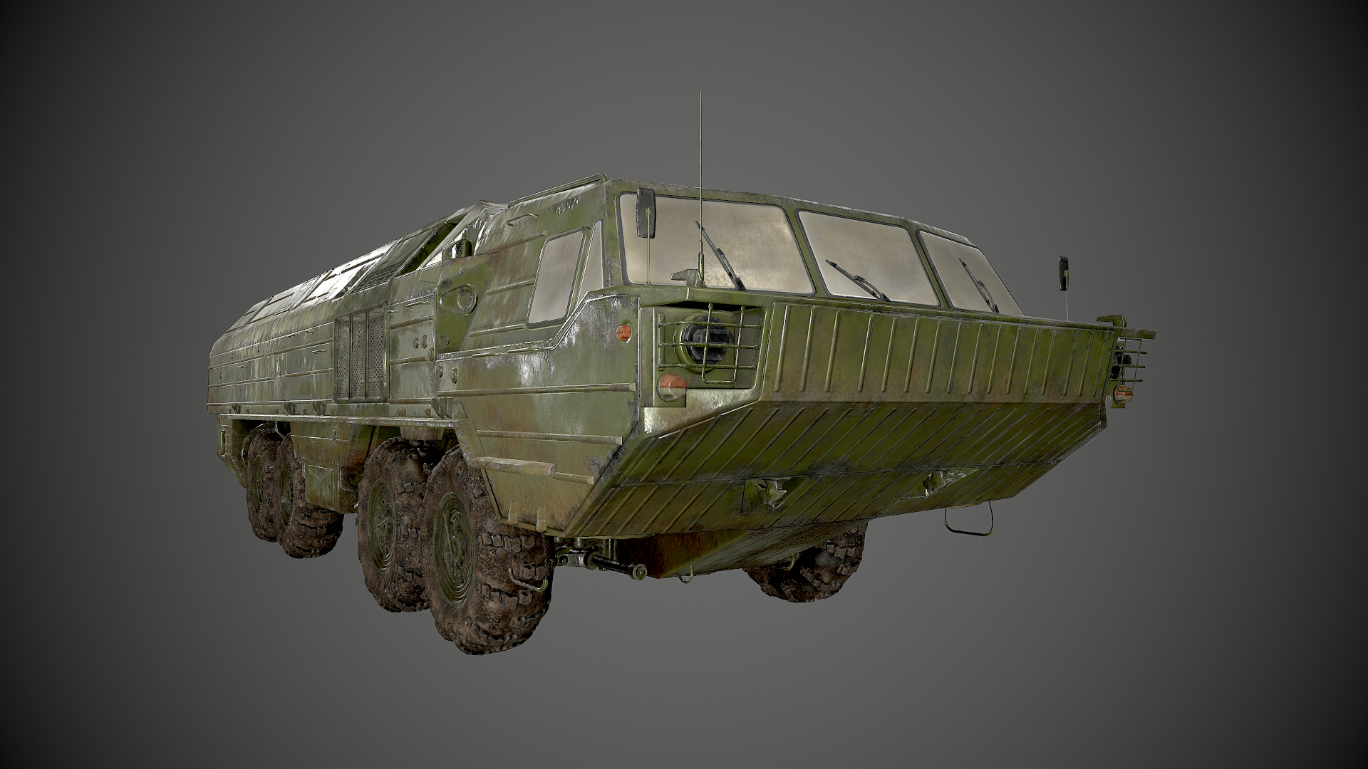 Tactical missile system Oka in 3d max Other image