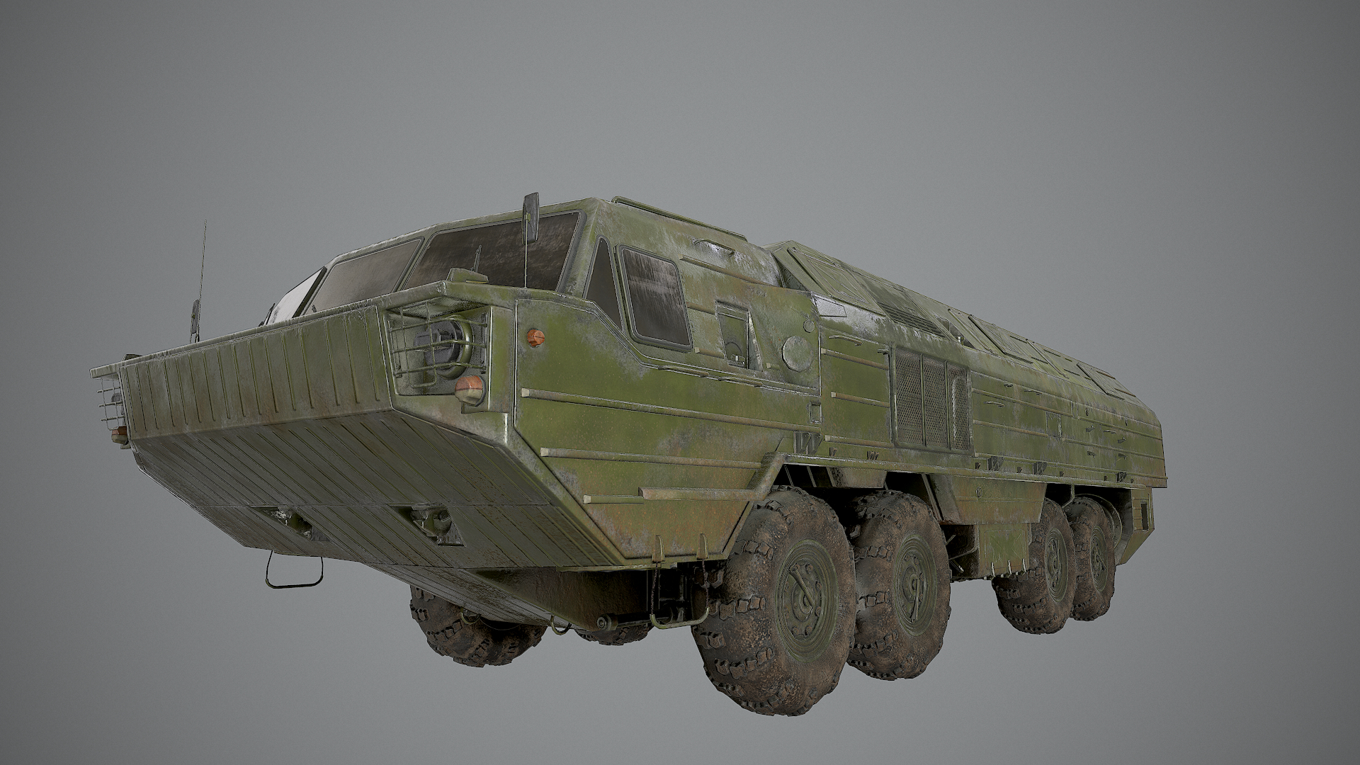 Tactical missile system Oka in 3d max Other image