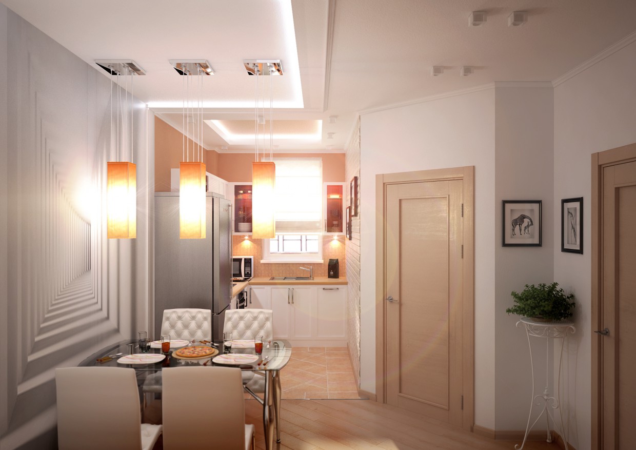 Cuisine dans 3d max vray image