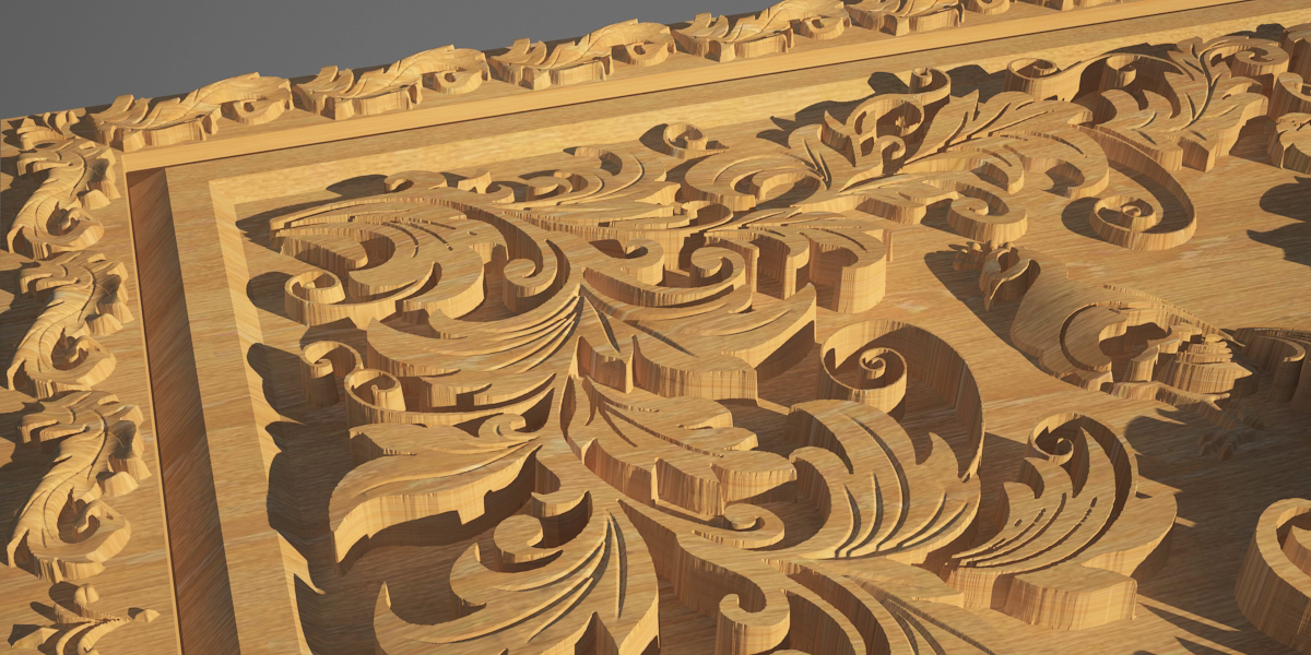 Paons dans 3d max vray 3.0 image