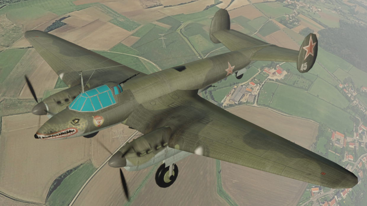 Bomber in Blender cycles render image