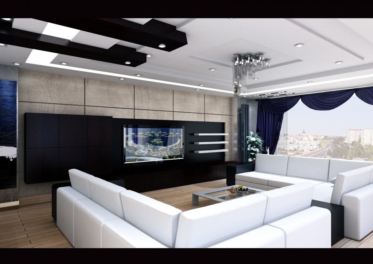 Hall dans 3d max vray image