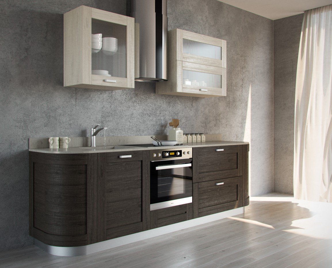 ELNOVA kitchens 2015 in 3d max corona render image