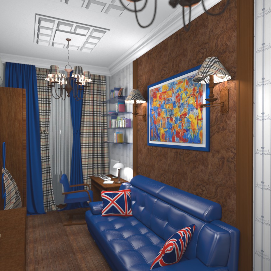 Teenager room 2 in 3d max Other image