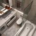 Bathroom in 3d max corona render image