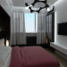 Schlafzimmer in 3d max vray Bild