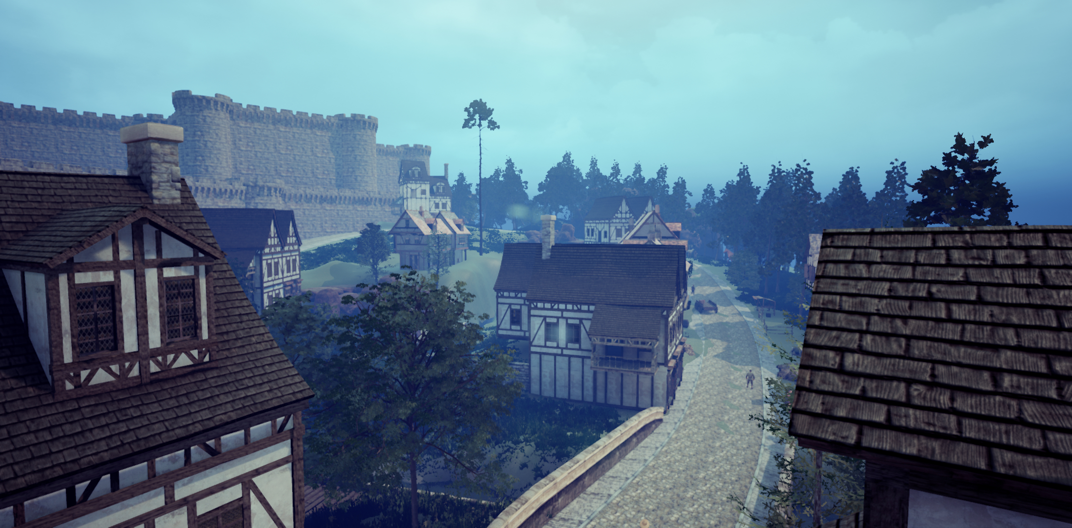 imagen de Ciudad medieval con Unreal Engine 4 y Time Machine. en 3d max Other