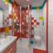 Bright bathroom.