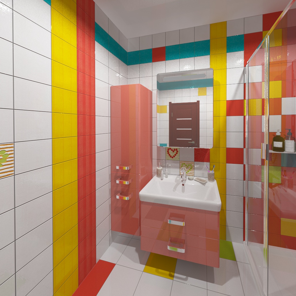 Salle de bain lumineuse. dans 3d max vray 2.5 image