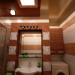 Une salle de bain dans 3d max vray image