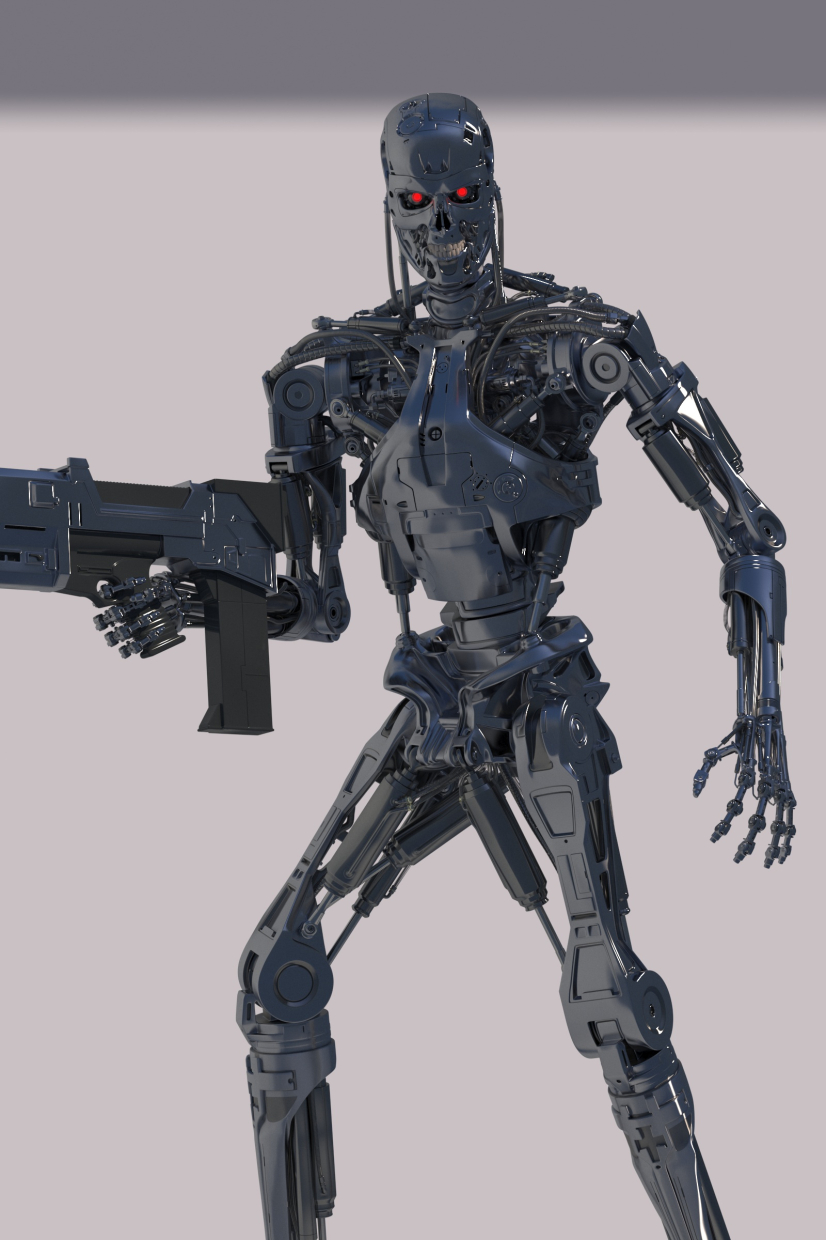 ENDOSQUELETO TERMINATOR T-800 REKVIZIT T4 PREVIEWNUM#