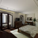 camera da letto in 3d max vray immagine