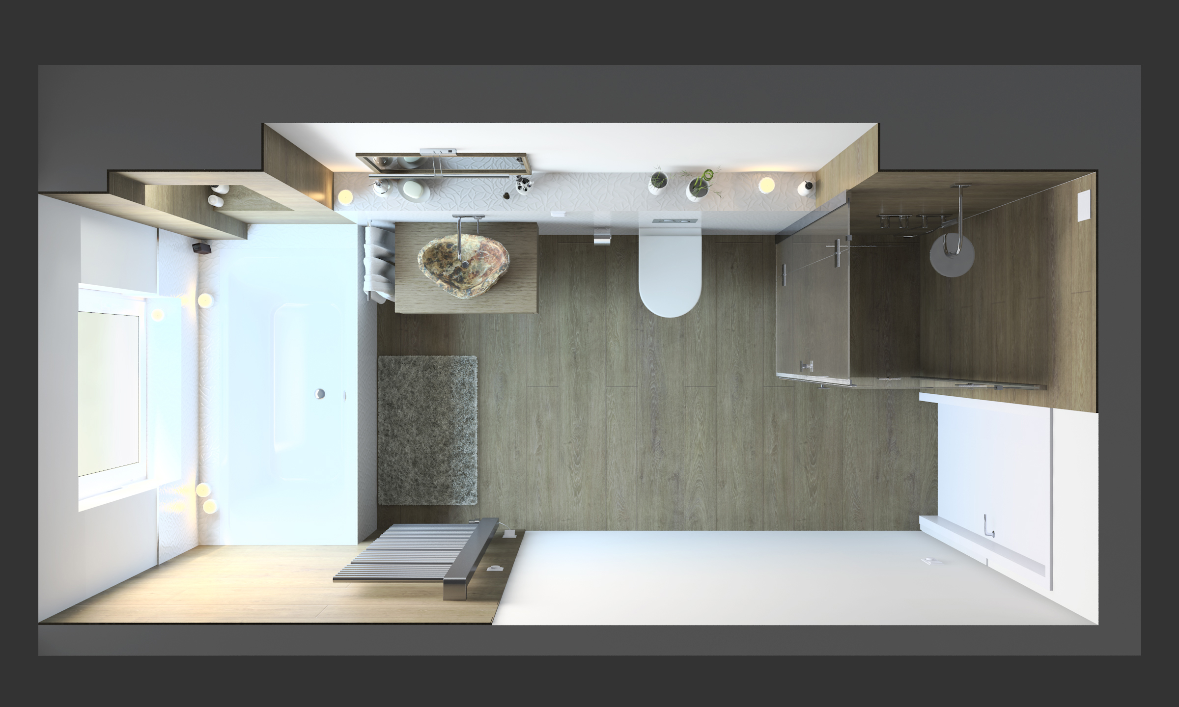 Casa de banho em 3d max vray 3.0 imagem