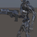 TERMINATOR T-800 ENDOSKELETON REKVIZIT T2 in 3d max vray 5.0 Bild