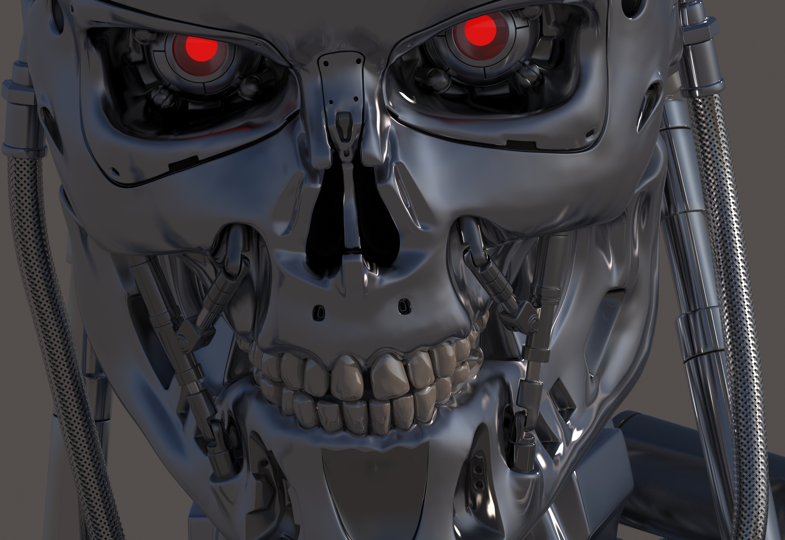 TERMINATOR T-800 ENDOSQUELETTE REKVIZIT T2 V1 dans 3d max vray 5.0 image