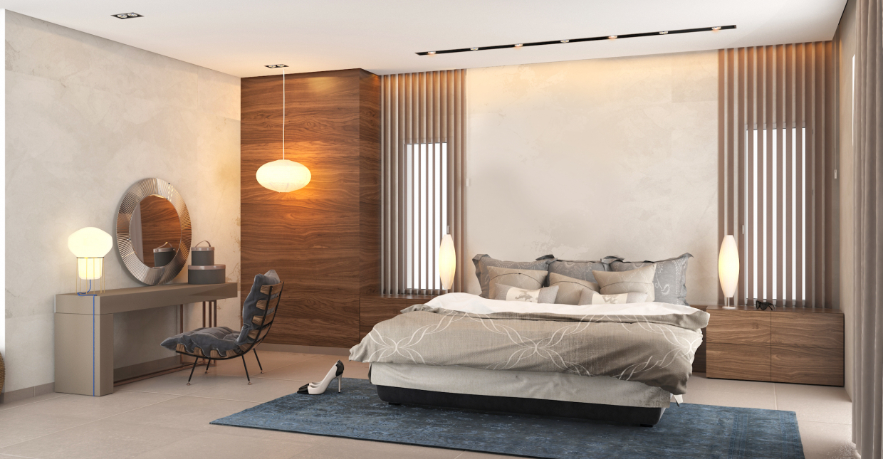 Bedroom dans 3d max vray 3.0 image