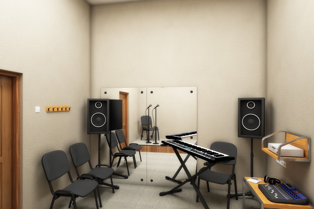 Eu quero cantar :) em 3d max vray 2.5 imagem