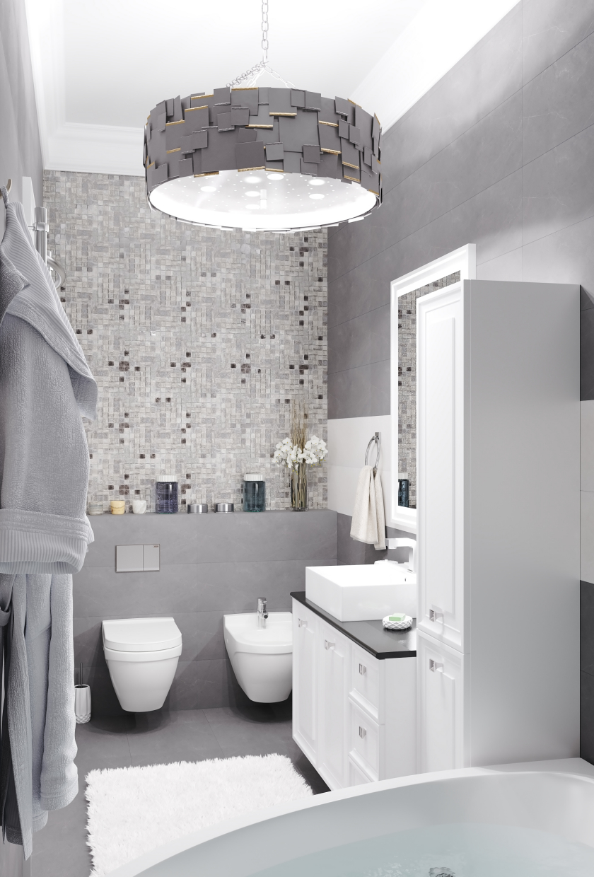 imagen de Cuarto de baño. en 3d max corona render