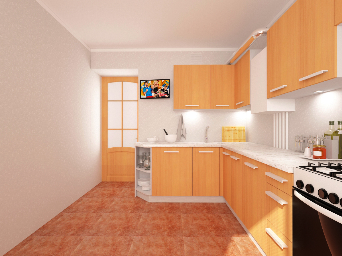 cuisine ... aggloméré! dans 3d max vray 2.5 image