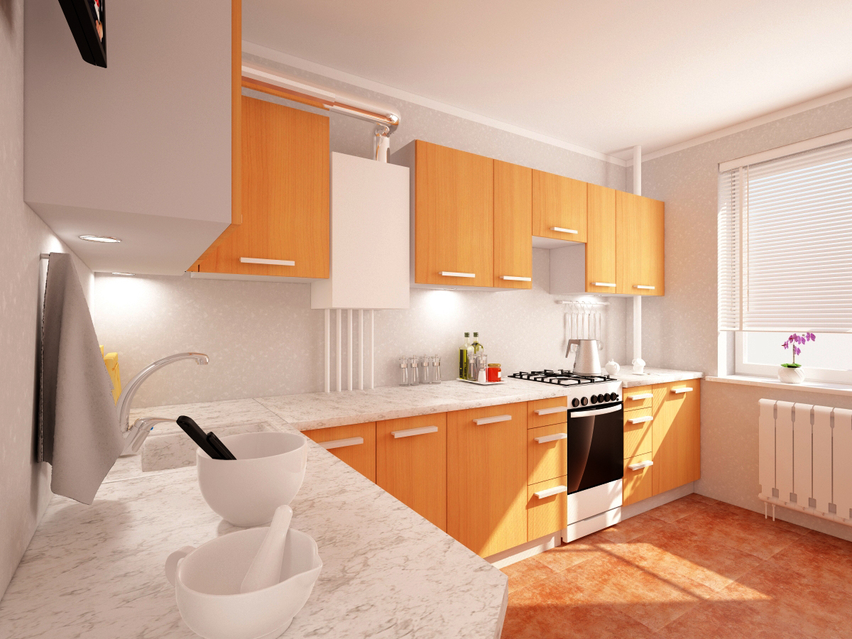 cuisine ... aggloméré! dans 3d max vray 2.5 image