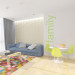 appartements du design «Rainbow» dans 3d max vray image