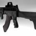 imagen de Modelo Hipoly de la versión temprana de pistola automática AK-12 en 3d max vray 2.0