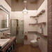 A bathroom in 3d max vray image