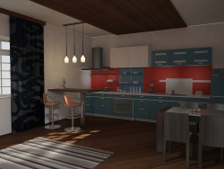 Cuisine - salle à manger