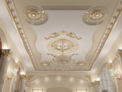 Il soffitto nella sala