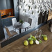 Studio appartamenti in 3d max corona render immagine