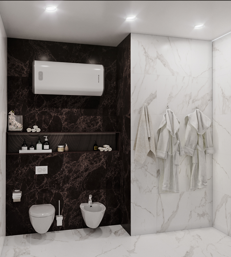 Appartamento a Odessa in 3d max corona render immagine