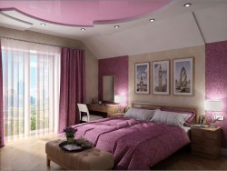 Interior design of the guest bedroom in Chernigov