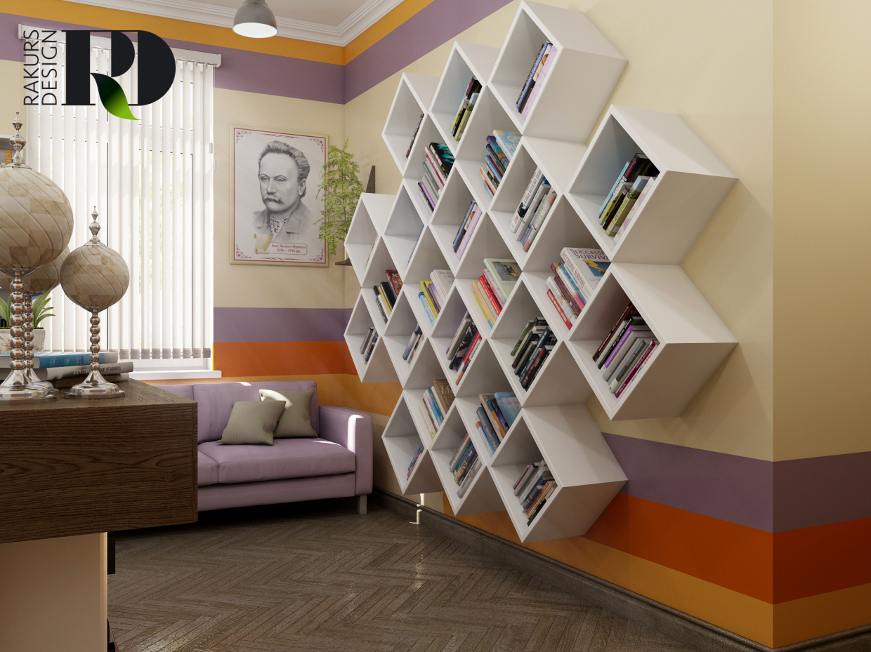 Library in 3d max vray 2.0 resim