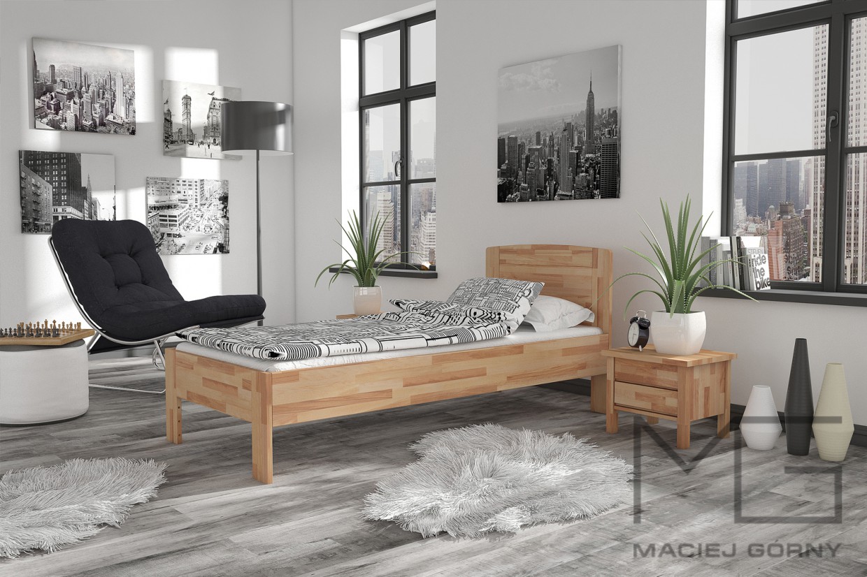 Afrikanische skandinavischen Schlafzimmer in 3d max vray 3.0 Bild