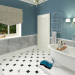 Design and visualization of the bathroom. in 3d max vray 3.0 image