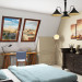 Pesquisador de quarto em 3d max vray imagem