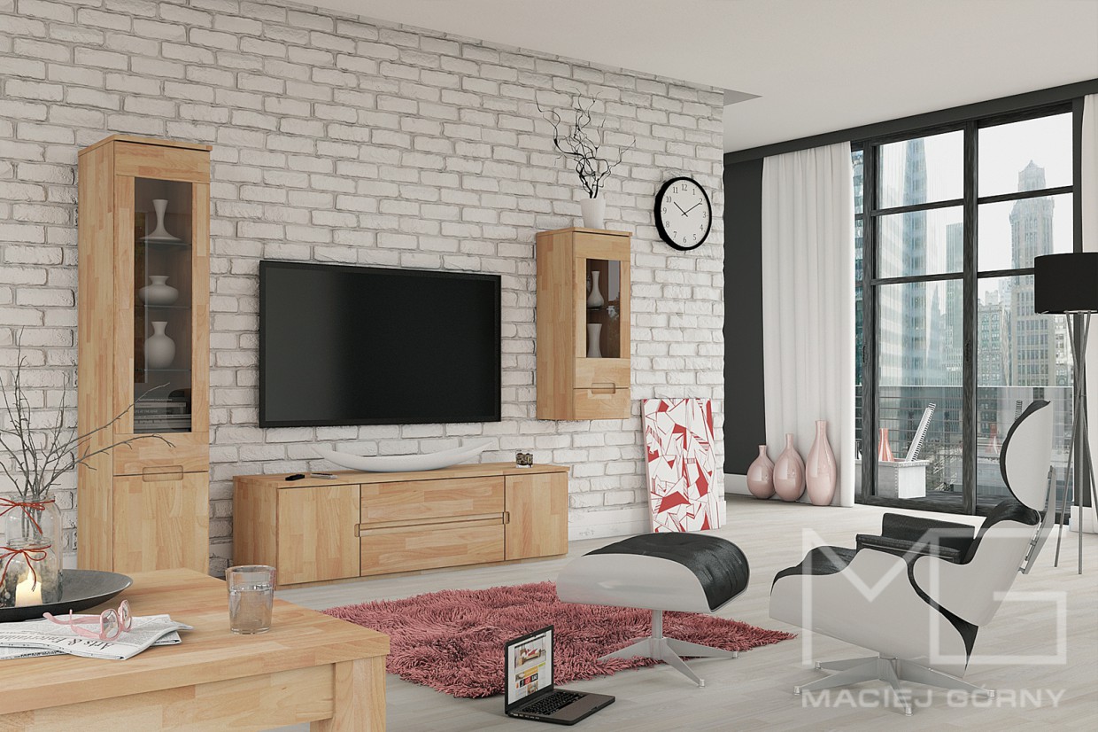 Salon scandinave dans 3d max vray 3.0 image