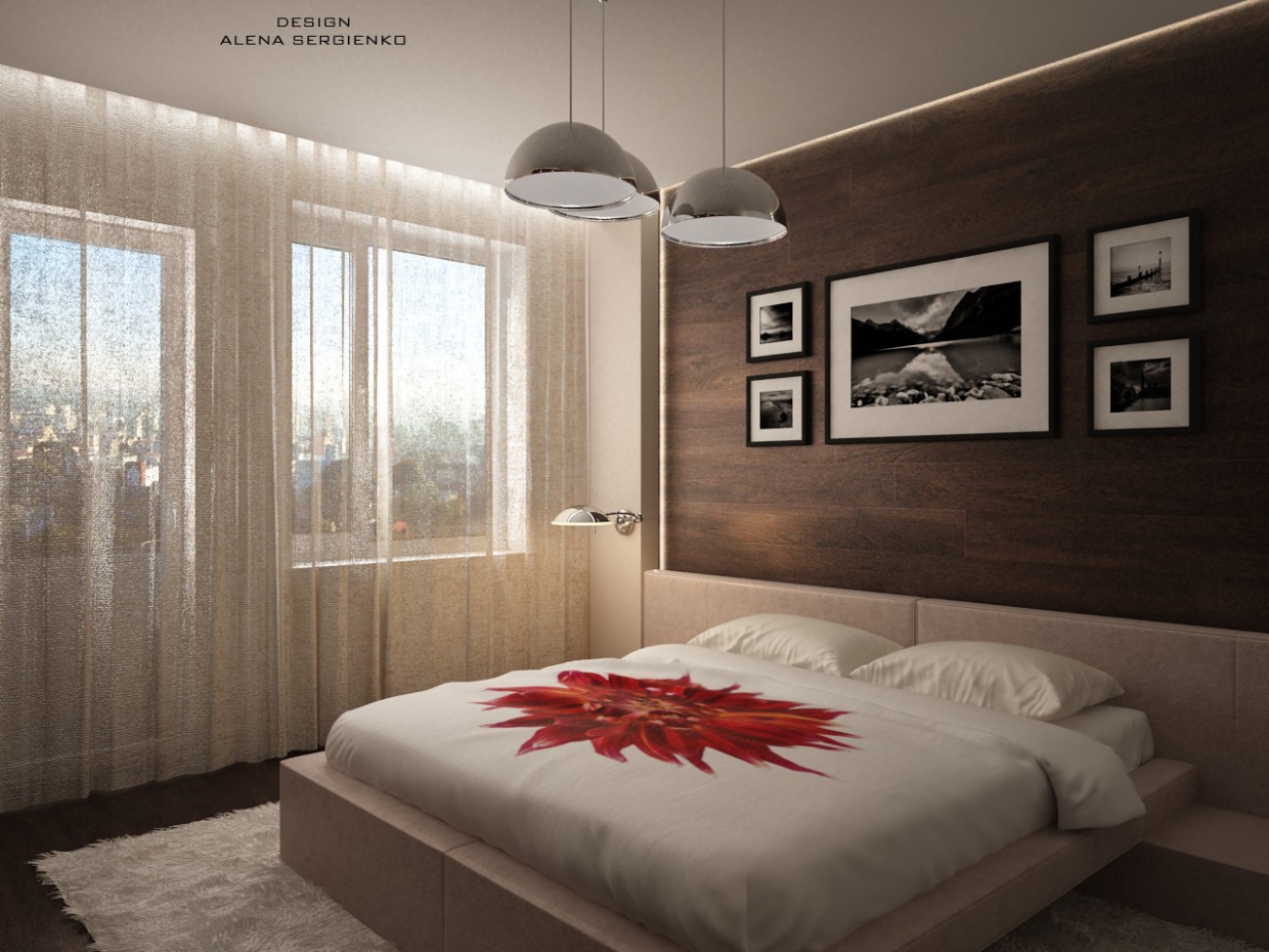 imagen de Dormitorio en 3d max vray